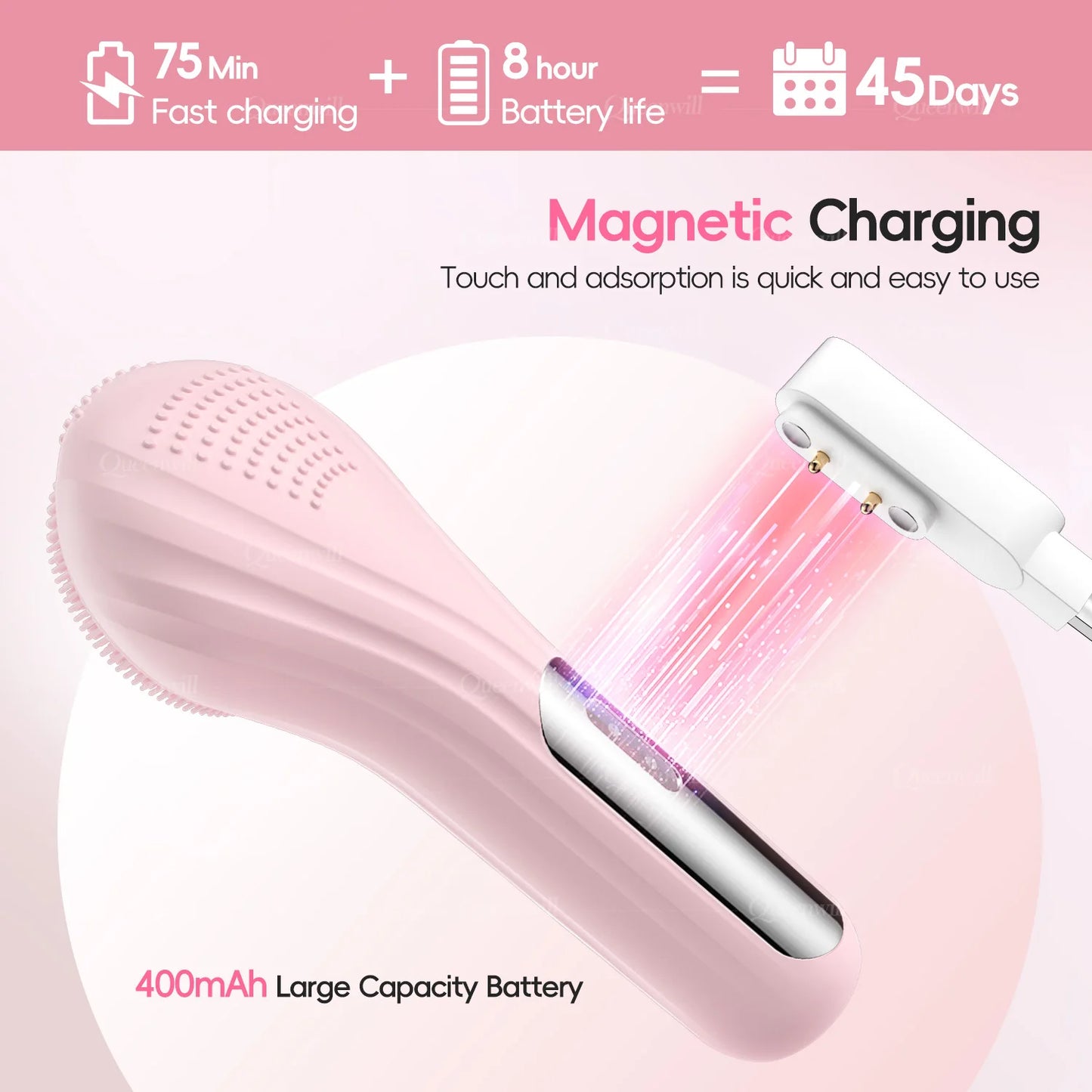 Heated Silicone Cleansing Brush