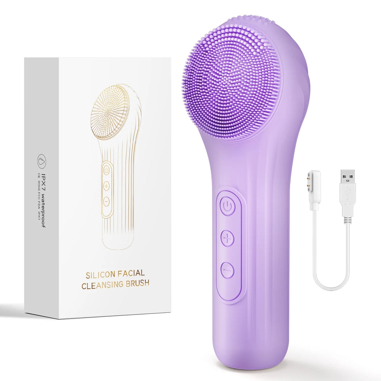 Heated Silicone Cleansing Brush