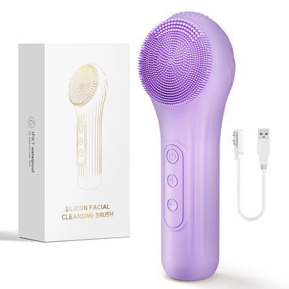 Heated Silicone Cleansing Brush