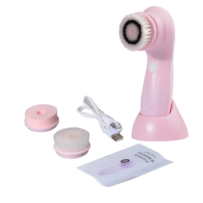 3 IN 1 Electric Facial Cleansing Brush