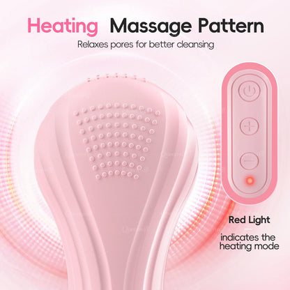 Heated Silicone Cleansing Brush